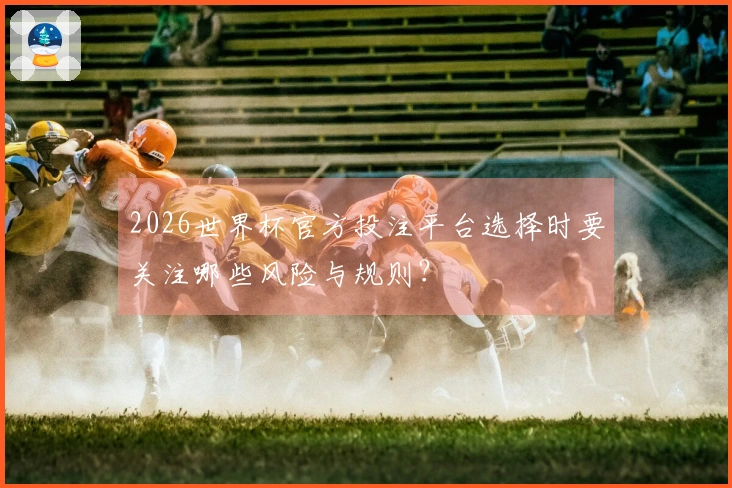 2026世界杯官方投注平台选择时要关注哪些风险与规则？